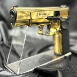 MEGA PROMO DESTOCKAGE - Pistolet "Browning GPDA" calibre 9MM PAK - GOLD