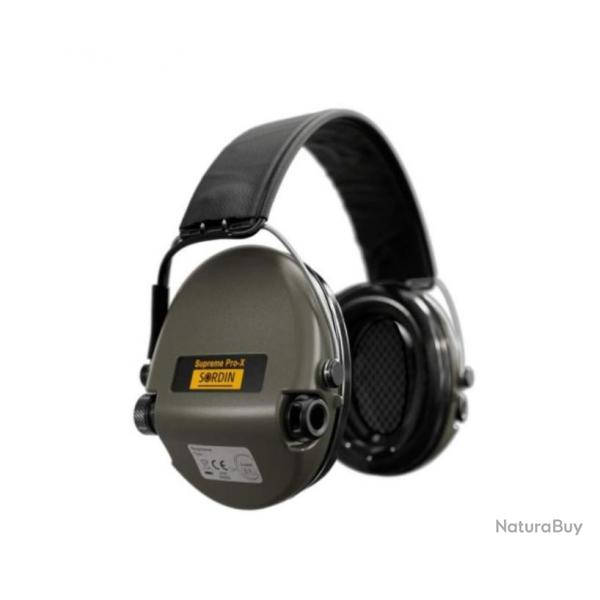 Casque sordin suprme pro noir