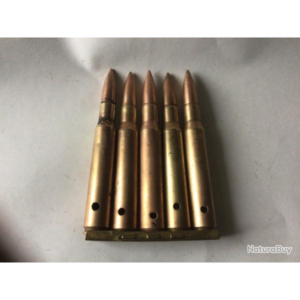 VENDU PAR LE-CUIRASSIER N4 CLIP DE 5 BALLES MAUSER CALIBRE 7,92 X 57. LC 42