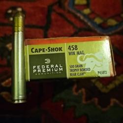 1 boite de 458 Win Mag Federal Premium