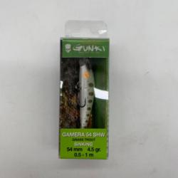 Leurre Coulant Gunki Gamera 54 Shw 4,5 gr blanc