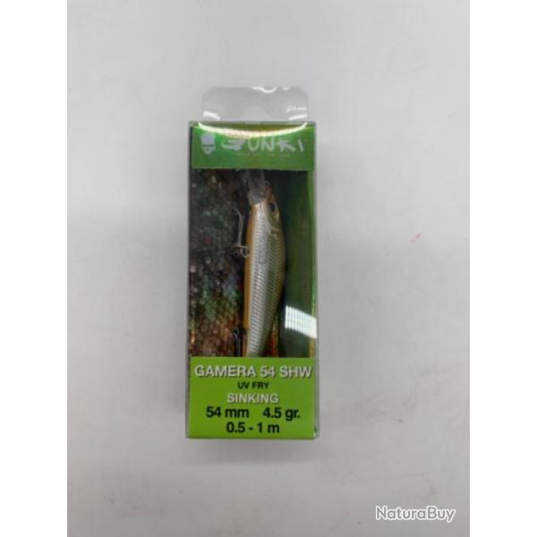 Leurre Coulant Gunki Gamera 54 Shw 4,5 gr argent