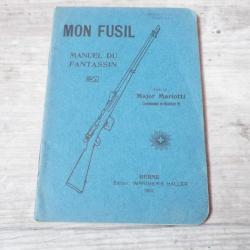 1910 Notice technique du fusil suisse 1889 - Très rare