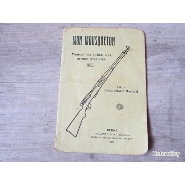 1925 Notice technique du fusil suisse K11 - Trs rare