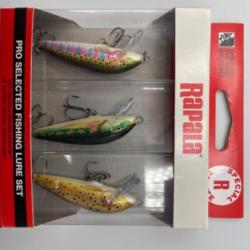 KIT TRUITE RAPALA 3 LEURRES COUNTDOWN 5CM