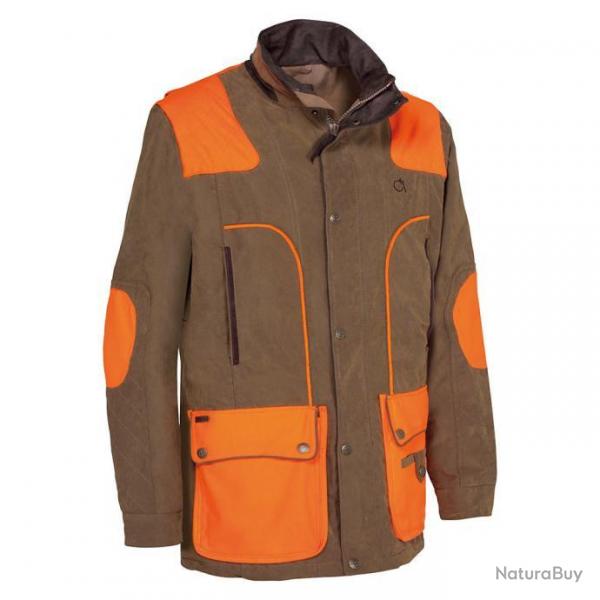 Prix de dpart  1 !! Veste de chasse Club Interchasse Charles Orange Taille XL