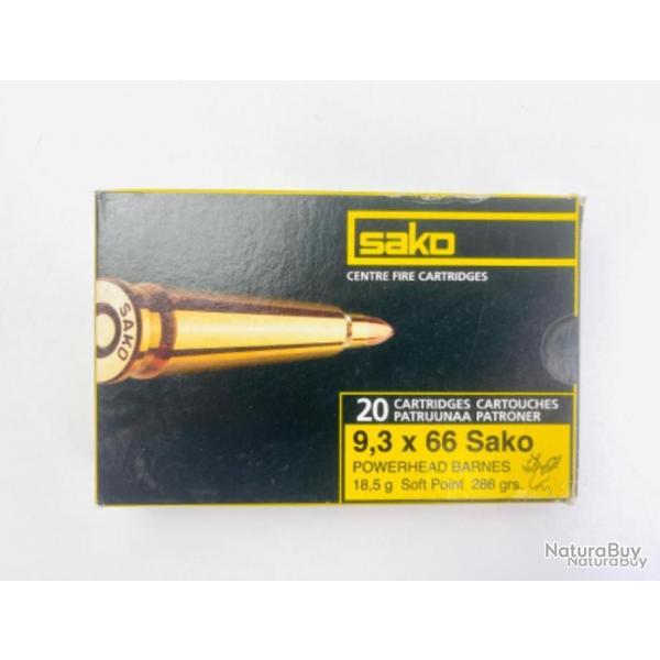 SAKO 9,3X66 POWERHEAD 286 GRS NEUF