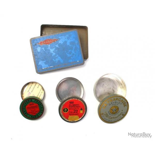 LOT BOITES MUNITIONS VINTAGE OCCASION