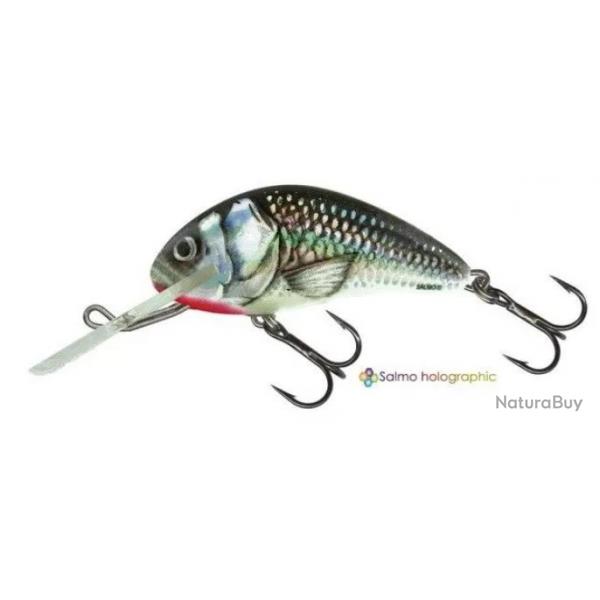 Poisson Nageur Salmo Hornet Floating 3,5cm 2,2g HGS - Holo Green Shiner 3,5cm