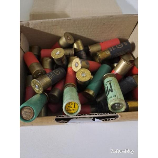 Lot de 74 cartouches gros plombs