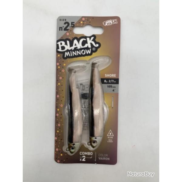 Leurre souple Fiiish black minnow 8 gr vairon