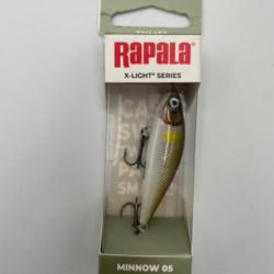 Leurre Flottant Rapala X-Light Minnow - 5Cm naturel