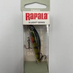 Leurre Flottant Rapala X-Light Minnow - 5Cm naturel perche