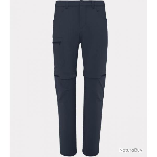 Pantalon Respirant Ubic Stretch Zip Off Pant M Millet Bleu