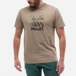 Tee Shirt Chamonix Logo Tee Shirt SS M Millet Beige