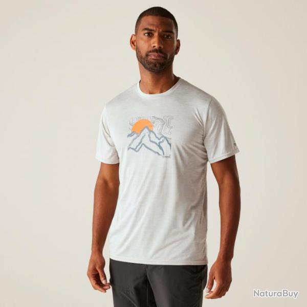 Tee Shirt Respirant Fingal IX Regatta Gris