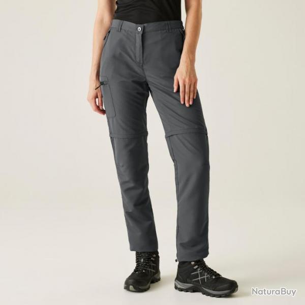 Pantalon Respirant Chaska Zip Off Trousers III Regatta Gris