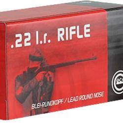 Cartouches GECO RIFLE Calibre 22LR - Boite de 50 unités