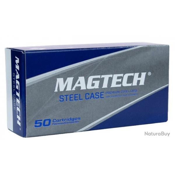 500 Balles Magtech FMJ Acier cal: 9x19