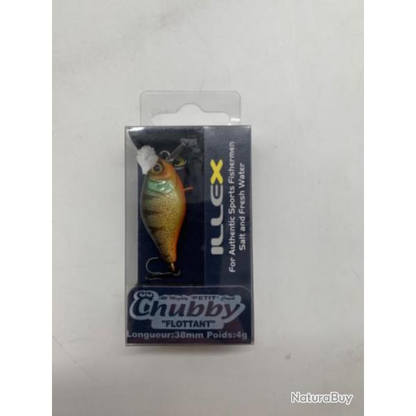 Leurre Illex Chubby 4 gr orange