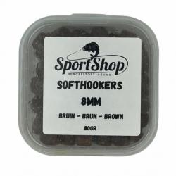 SPORTSHOP PELLETS D'ESCHAGES SOFTHOOKERS BRUN 80GR 8mm