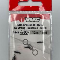 Émerillons VMC micro rolling 1x strong renforcé n30