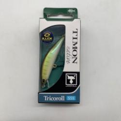 Leurre dur Illex Jackall Timon tricoroll 55s 3,5 gr vairon