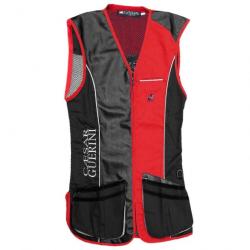 Gilet de tir Caesar Guérini - 4XL / Droitier / Rouge