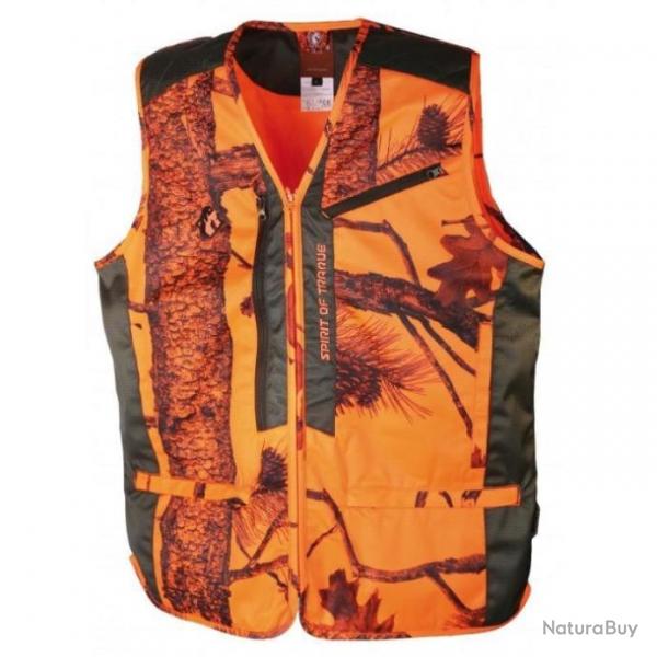 Gilet de traque Somlys Spirit Traque Camo Blaze - Fin de sri - Camo Blaze / 4XL