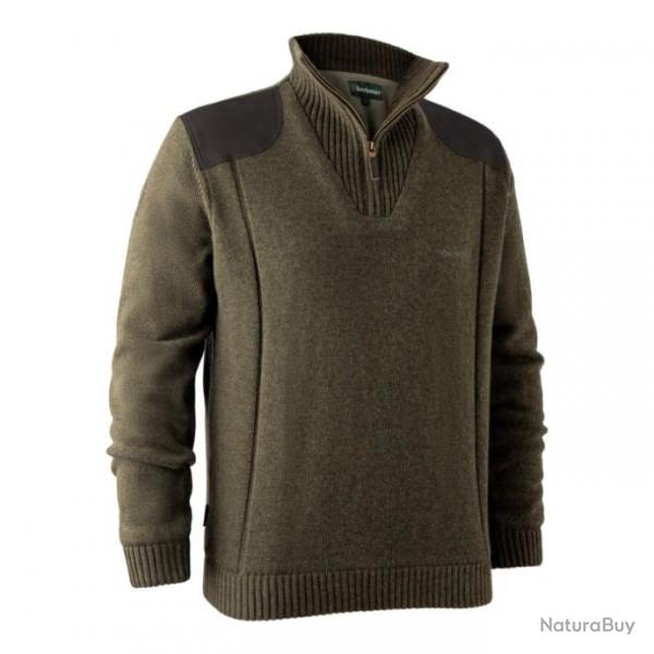 Pull en laine DeerHunter Carlisle Cypress / S - Cypress / S