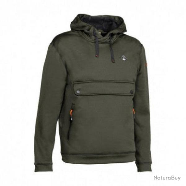 Sweatshirt  capuche Percussion Forest / L - Kaki / 3XL