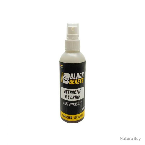 Urine synthtique Black Beasts pour sanglier - 100 mL