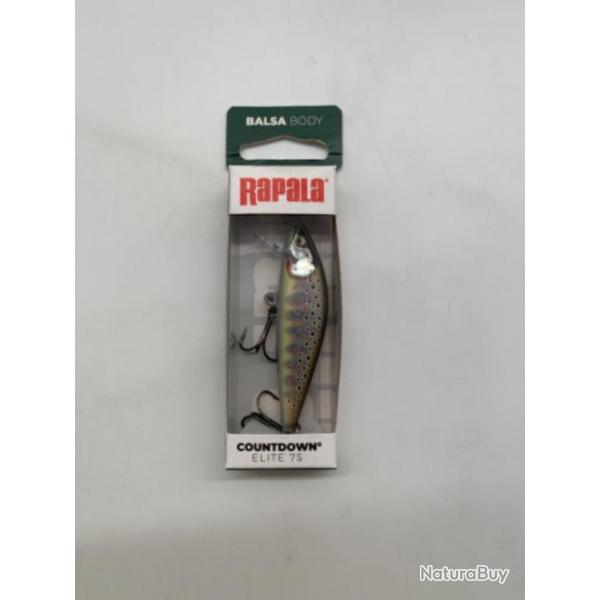 Leurre dur Rapala countdown lite 75 Brown trout