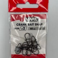 Agrafes VMC Crank bait snap n2