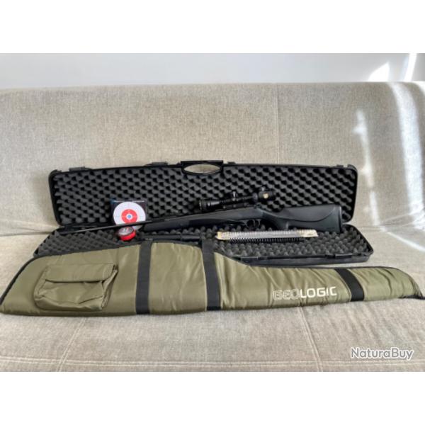 Carabine Diana Panther 31 + 3 Ressorts + lunette Nikko Stirling  2-7x32  AOE + sac de transport