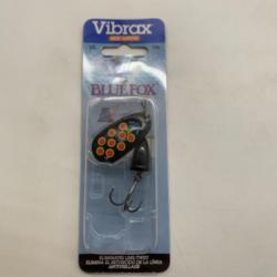 Cuillère tournante Vibrax blue Fox 10 gr noir