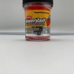 Pâte à truite Berkley powerbait rouge fraise