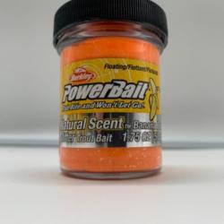 Pâte à truite Berkley powerbait orange banane