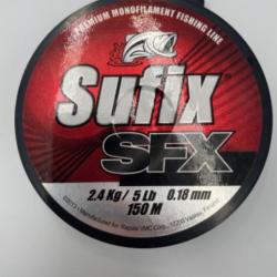 Nylon Sufix SFX 0,18mm 100m