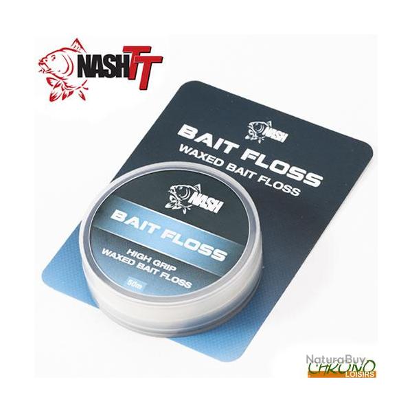 Fil Dentaire Nash Waxed Bait Floss 50m