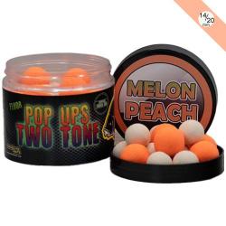 Pop Ups Pro Elite Baits Fluoro Two Tone Melon & Peach 14/20mm 200ml