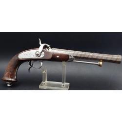 PISTOLET D'OFFICIER DE CAVALERIE MODELE 1833 PREMIER TYPE MAUBEUGE - FRANCE XIXè France Très bon  XI