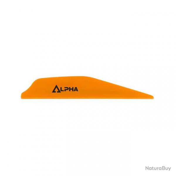 Plume de flche Plastique BOHNING ALPHA (par 100) - Neon Orange