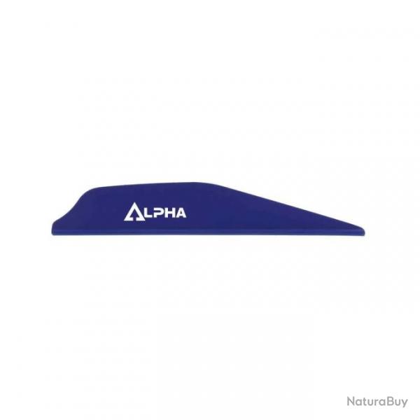 Plume de flche Plastique BOHNING ALPHA (par 100) - Bleu