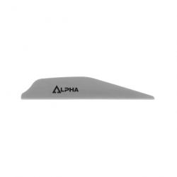 Plume de flèche Plastique BOHNING ALPHA (par 100) - Gris