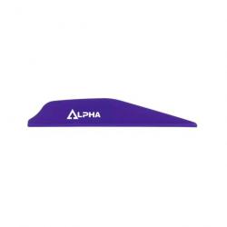 Plume de flèche Plastique BOHNING ALPHA (par 100) - Violet