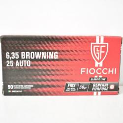 5 Boites Fiocchi  6,35 Browning