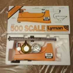 Lyman - balance haute précision  500 Scale