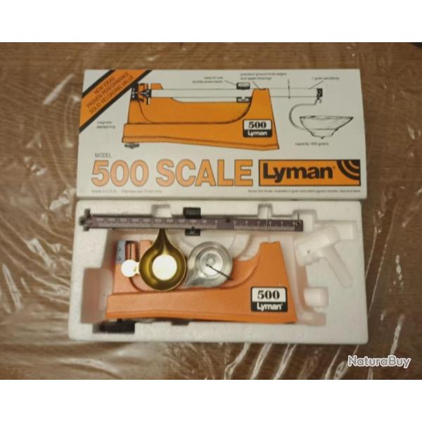 Lyman - balance haute prcision  500 Scale