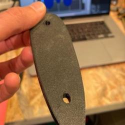 Réalisation d'entretoise de plaque de couche sur mesure